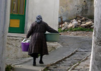 Viela em Marathocambos